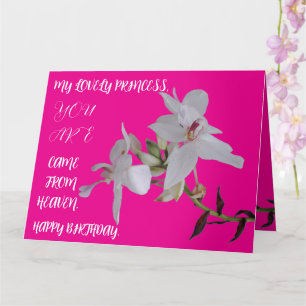 BIRTHDAYDAY FLOWER GIFT FOR DAUGHTER SISTER FRIEND CARD