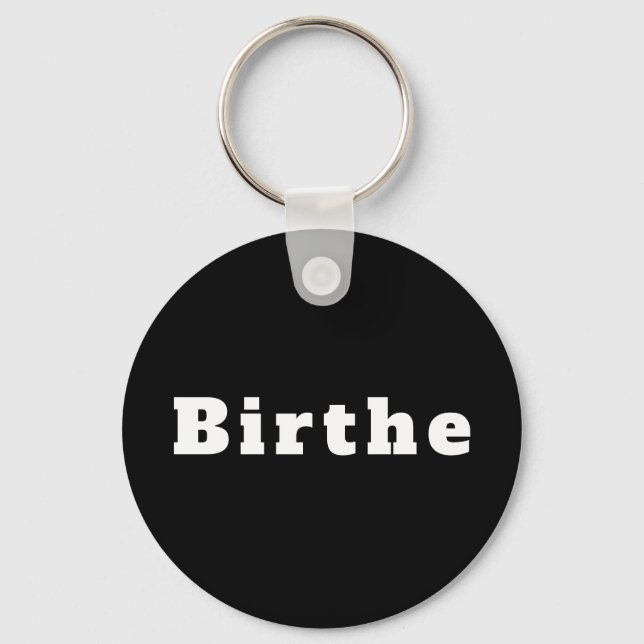 Birthe Key Ring (Front)