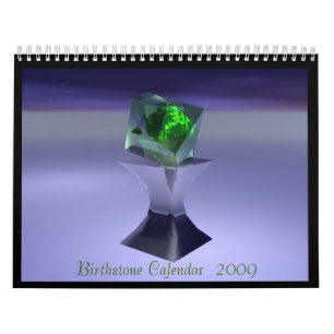 Birthstone Calendar 2009 (updated) - Customised