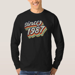Birthyear 1987 retro and vintage designed T-Shirt