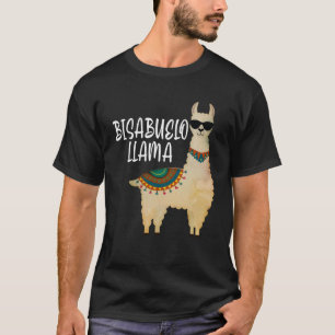Bisabuelo Llama Spanish Great Grandpa  Llama T-Shirt
