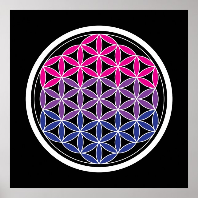 biSacred geometry Poster (Front)