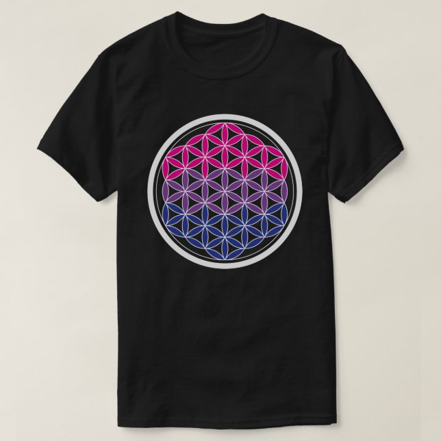 biSacred geometry T-Shirt (Design Front)