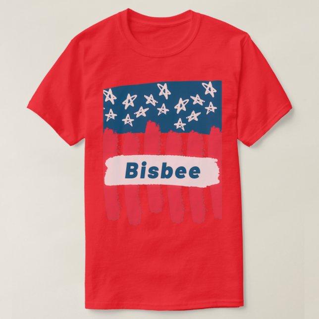 Bisbee Arizona T T-Shirt (Design Front)