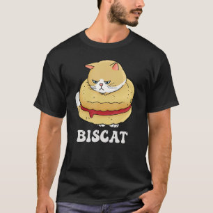 BisCat The Perfect Mix of Feline Charm and Biscuit T-Shirt