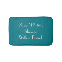 Biscay Bay Blue Save Water Funny Plush