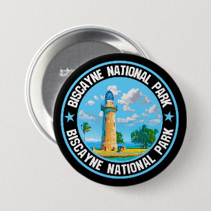 Biscayne National Park 7.5 Cm Round Badge