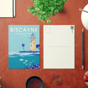 Biscayne National Park Boca Chita Key Vintage Postcard