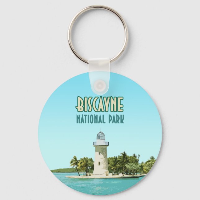 Biscayne National Park Florida Key Ring (Front)