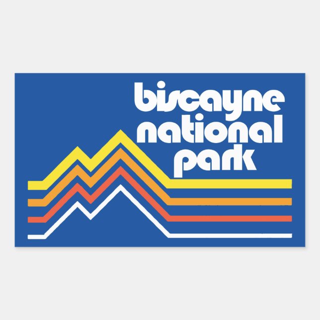 Biscayne National Park Rectangular Sticker (Front)