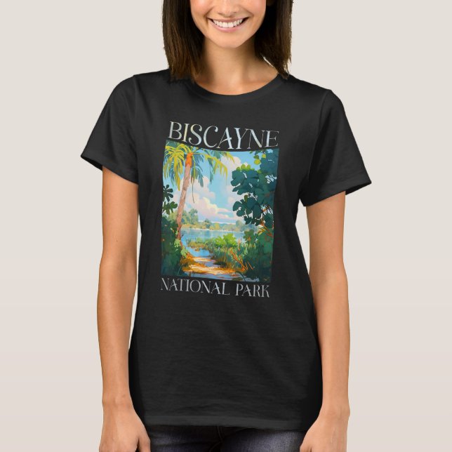 Biscayne National Park USA Florida Nature Hiking T T-Shirt (Front)