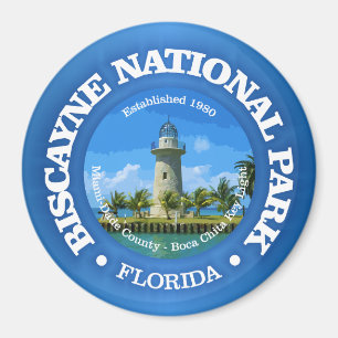 Biscayne NP (rd)2 Magnet
