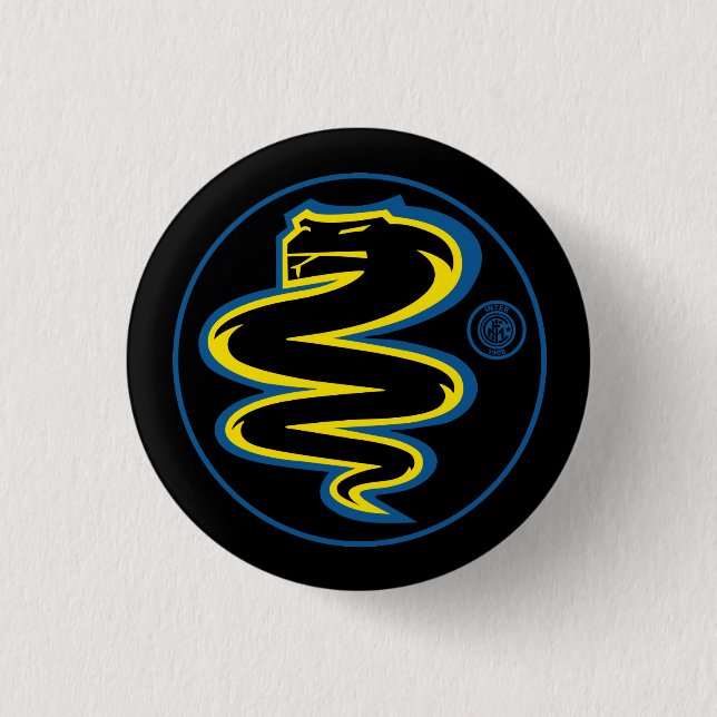 Biscione Nerazzurro, pin (black) (Front)