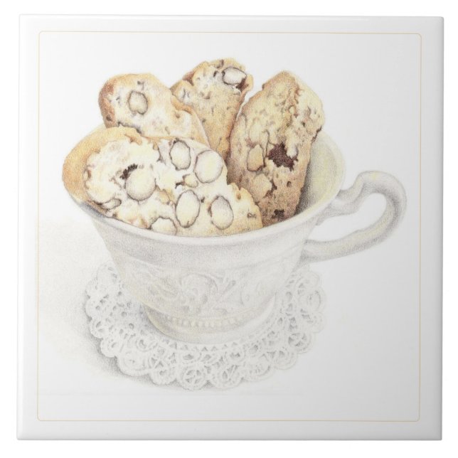 BISCOTTI 6" Ceramic Tile (Front)