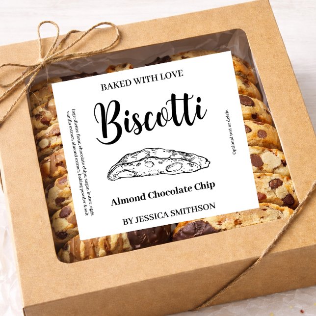 Biscotti Custom Homemade label BIS001cp (Creator Uploaded)