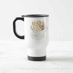 BISCOTTI Travel Mug + Initial