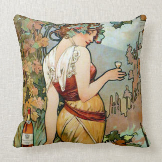 Biscuit Ad 1899 Cushion