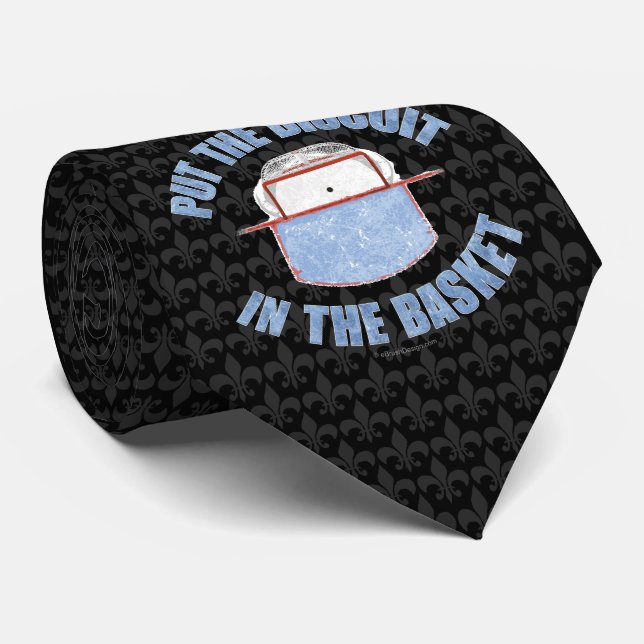 Biscuit Basket (Hockey) Neck Tie (Rolled)