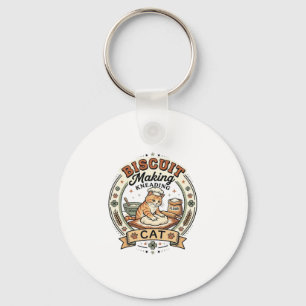 Biscuit Making Kneading Cat Biscuit Making Kneadin Key Ring