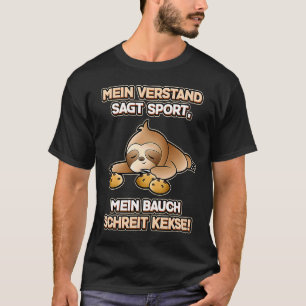biscuit saying employee work colleague sloth T-Shirt
