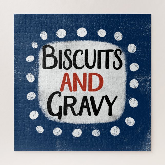 Biscuits And Gravy Jigsaw Puzzle (Vertical)
