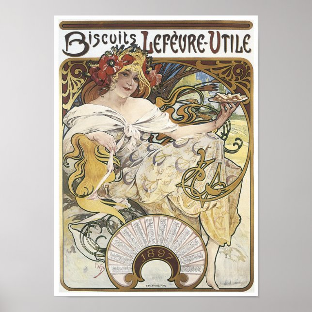 Biscuits Lefeure-1897 Poster (Front)