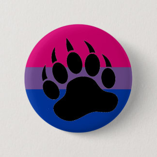 Bisexual Bear Pride 6 Cm Round Badge