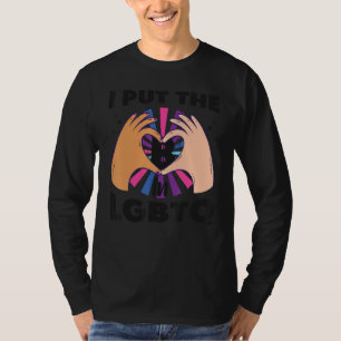 Bisexual Bi Pride Flag I Put The B In Lgbtq T-Shirt
