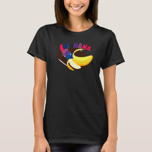 Bisexual Bi Pride Flag Pun Banana Bi Nana 1 T-Shirt