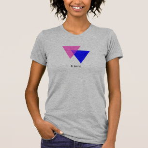 Bisexual Biangles Symbol Customisable Woman's Tee