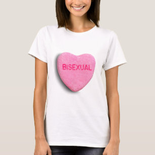 Bisexual Candy Heart T-Shirt
