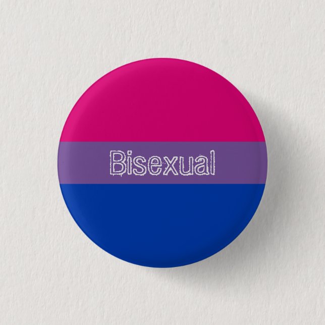 Bisexual flag badge / (Front)