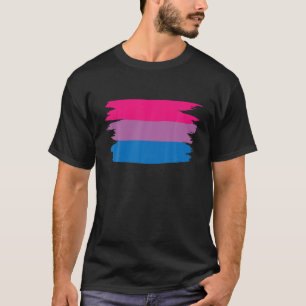 Bisexual Flag Bisexuality LGBT Bi Pride T-Shirt