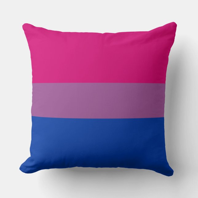 Bisexual Flag Cushion (Front)