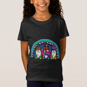 Bisexual Flag Gnomes Bi Pride Month LGBTQ Ally LGB T-Shirt