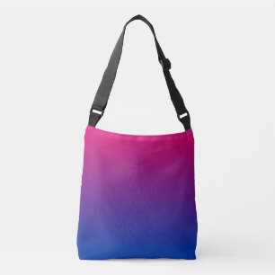 Bisexual Flag Gradient Crossbody Bag