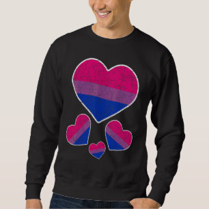 Bisexual Flag Heart Bi Pride Month Queer Lgbtq Bis Sweatshirt