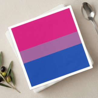 Bisexual Flag Napkins, Pride, gender flag Napkin