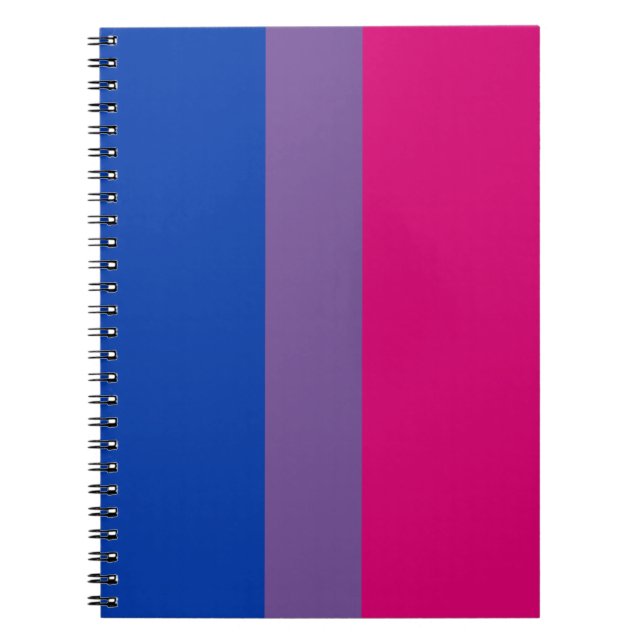 BISEXUAL FLAG ORIGINAL -.png Notebook (Front)