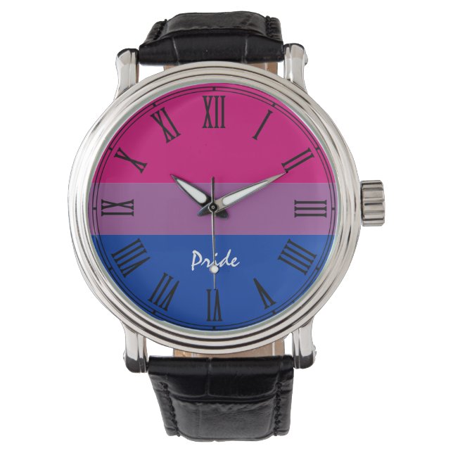 Bisexual Flag & Pride Watch (Front)