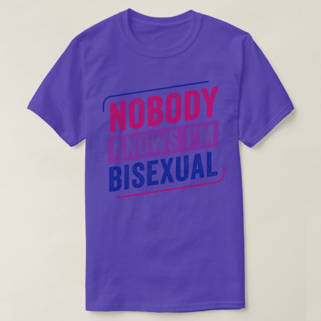 Bisexual Funny Im Bi Pride LGBTQ Bisexual Pride T-Shirt (Design Front)
