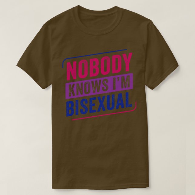 Bisexual Funny Im Bi Pride LGBTQ Bisexual Pride T-Shirt (Design Front)