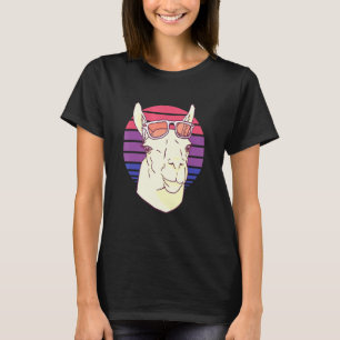 Bisexual Gay Pride Llama Lgbt Sunglasses T-Shirt