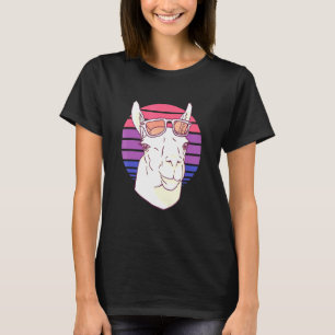 Bisexual Gay Pride Llama Lgbt Sunglasses T-Shirt