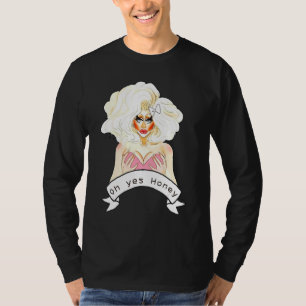 Bisexual Gay Queer Bi Trans Lgbtq Drag Queen Oh Ye T-Shirt