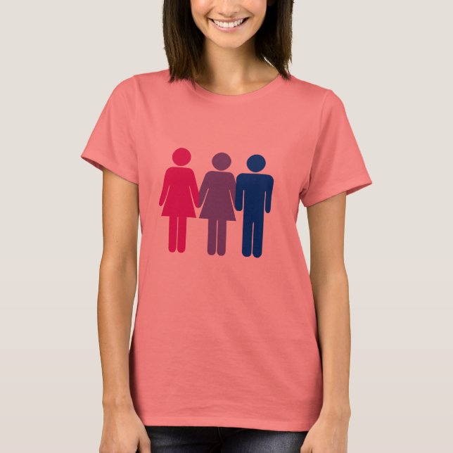 Bisexual Girl T-Shirt (Front)