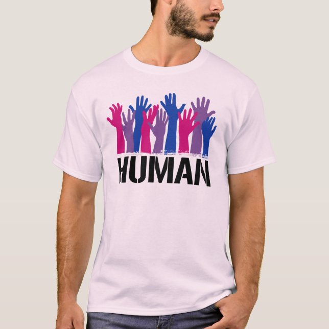 Bisexual Human T-Shirt (Front)