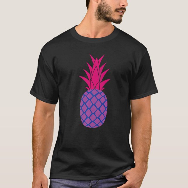 Bisexual Pineapple Bisexual   T-Shirt (Front)