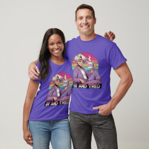 Bisexual Pride Art – Rainbow Mug & Pastel Striped T-Shirt