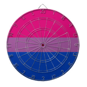 Bisexual Pride (Bi Flag) Dartboard